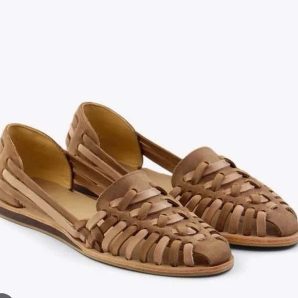 Nisolo Other - Nisolo Men’s Huarache Tobacco Colorblock Sandals Size 13